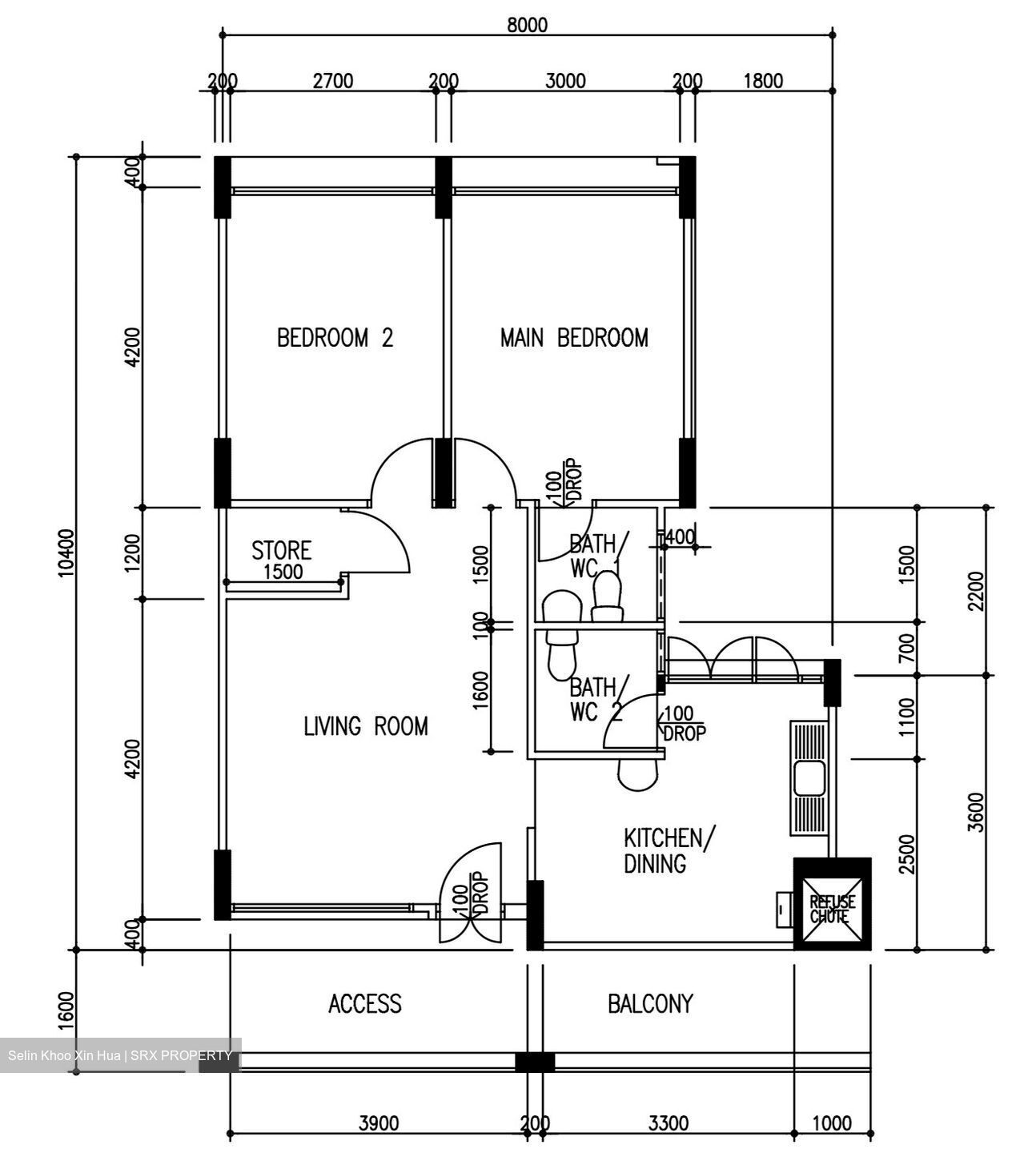 Blk 123 Mcnair Spring (Kallang/Whampoa), HDB 3 Rooms #468989351